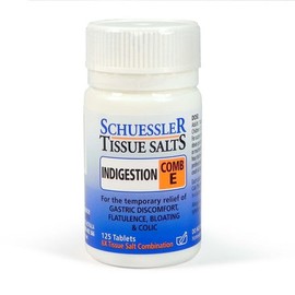 Schuessler Tissue Salts Comb E (Indigestion) 125Tabs