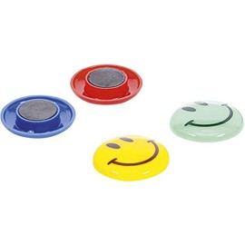The Game of Magnetic Force Man Smile Diameter 40 mm, 4 pieces, 85812