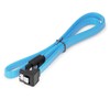 deleyCON 30 cm SATA 3 Cable Nylon 6 Gbit/s Data