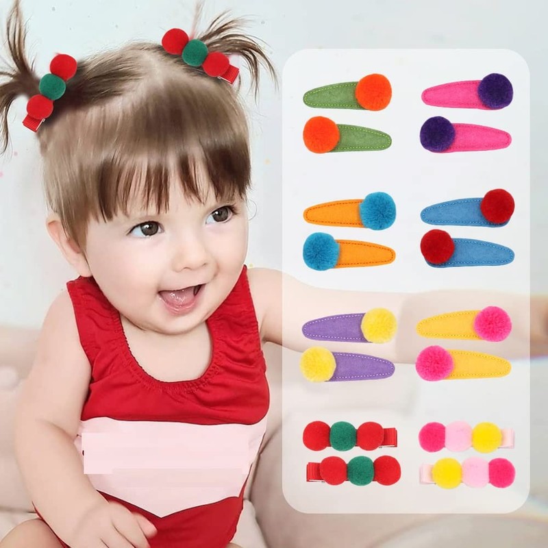 LYXOTO Girls' Hair Clips, Hair Clips, Children's Hair Clips, Clips,