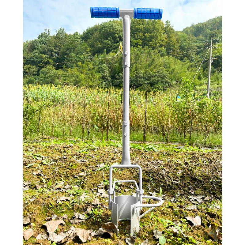 Updated Bulb Planter Long Handle for Digging, 5-in-1 Lawn and