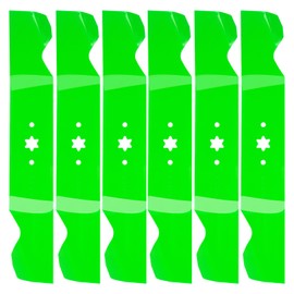 TENGMUJX 6 Pack Mower Mulching Blade Replaces OEM 942-0677 742-0677 942-0677 Toro 112-0931 for 54 inch Deck MTD Cub Cad et RZT S54 GT1054 GT2300 LGT1054 LGTX1054 Lawn Mower