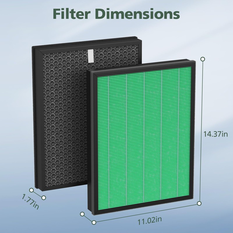 400/400S Replacement Filter for Coway Airmega Max2 400 400S 400(G)