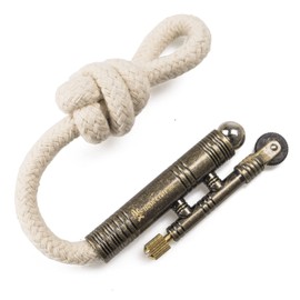 Bush Craft Bushcraft Char Rope Holder, Antique Gold