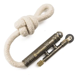 Bush Craft Bushcraft Char Rope Holder, Antique Gold