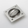 304 Stainless Steel Square Recessed Light Cup Ring Flush Pull