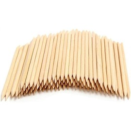 20 Pcs Cuticle Pusher Nail Art Cuticle Orange Wood Sticks for Cuticle Removal Manicure Manicure Instrument Convenient and Attractive Cuticle Tools(ZS409)