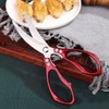 Stainless Steel Sharp Korean Barbecue BBQ Kitchen Scissors Thickened Powerful