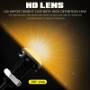 CHUSYYRAY 4 Amber LED Light Grille Lighting Kit Universal For
