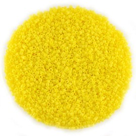 Miyuki Delica Size 11 DB1132 Opaque Canary Yellow 5 Grams
