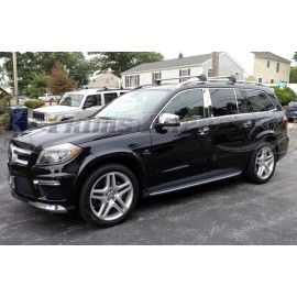 Made in USA - Trims Express 2013-2019 Mercedes GL-Class/GLS GL350 GL450 GL550 6Pc Pillar Post X166 Trim