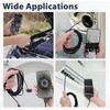 Borescope1920P HD Endoscopic Camera - with 8 Adjustable LEDs, 16.4ft