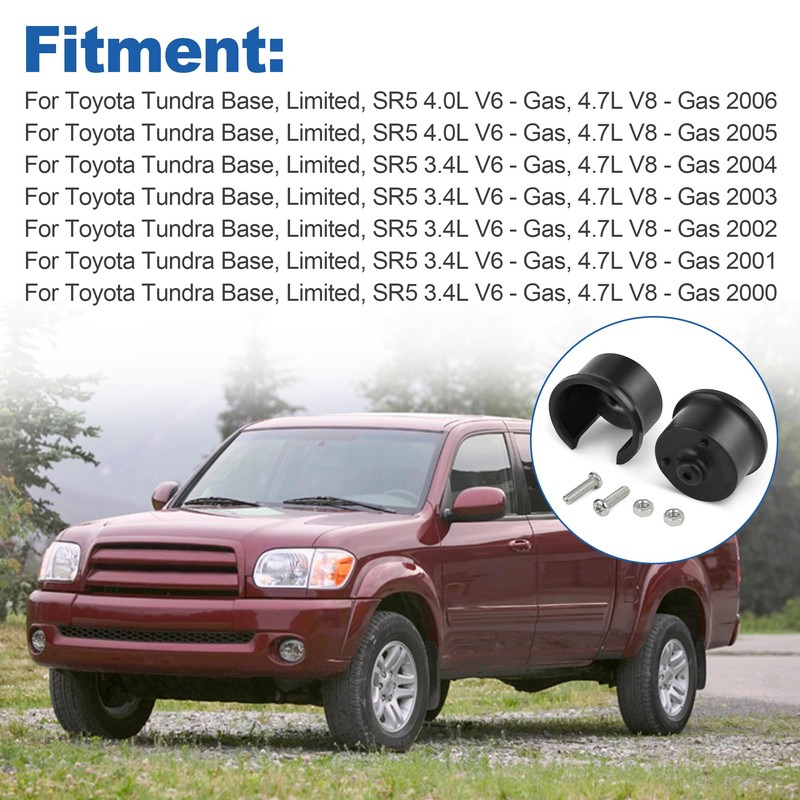 Outopakkle Tailgate Right Inner Hinge Pivot Bushing Insert Kit 66110-0C012