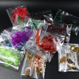 WellieSTR 13 Yards(12 Color) 6mm Wide Fly Tying Elastic Scud Back sunked Stretching Thin Skin for Caddis Larve Bugs Fly Tying Materials,1.1yard per Color