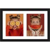DUENPY 12x19 Double Picture Frame 8x10 Displays Two 8x10 inch