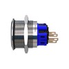 Metzler - Push Button 25mm - IP67 IK10 - Stainless