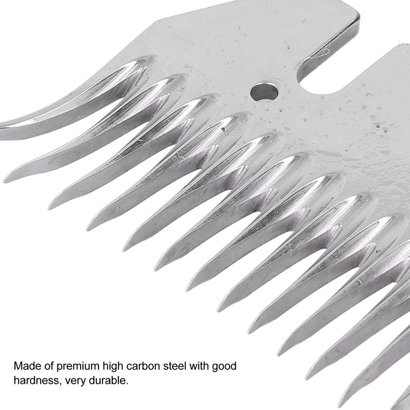ANKROYU Sheep Shears Blade, High Carbon Steel Wool Cutter Blade,
