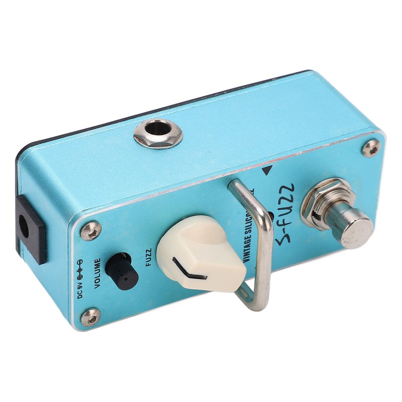 Fuzz Electric Guitar Pedal Accurate Blue Metal Mini Single Effect
