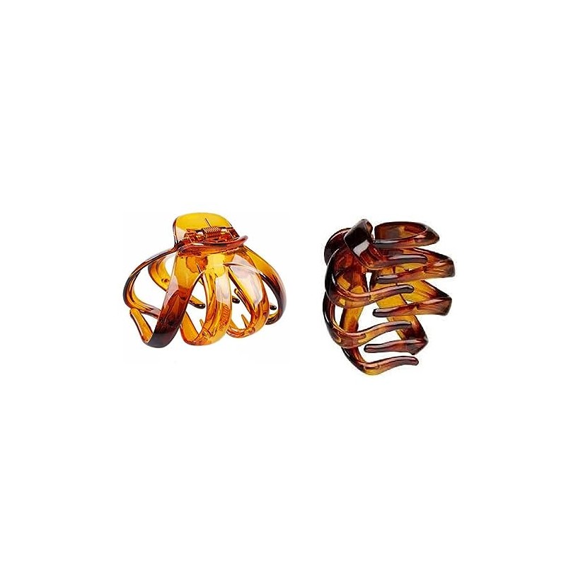 Mytoptrendz® 2 pcs Hair Claw Clips Non Slip Strong Hold
