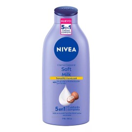 Nivea Crema Corporal Nivea Soft Milk Con Karité Piel Seca 650 Ml