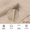 Orighty 6 Pack Brown Hand Towels - Quick Drying &
