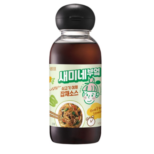 Sammy&#39;s Kitchen Beef Vegetable Japchae Sauce 300ml / 새미네부엌 쇠고기