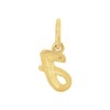 Amor Motif Pendant Unisex Women Men Gold J Comes in