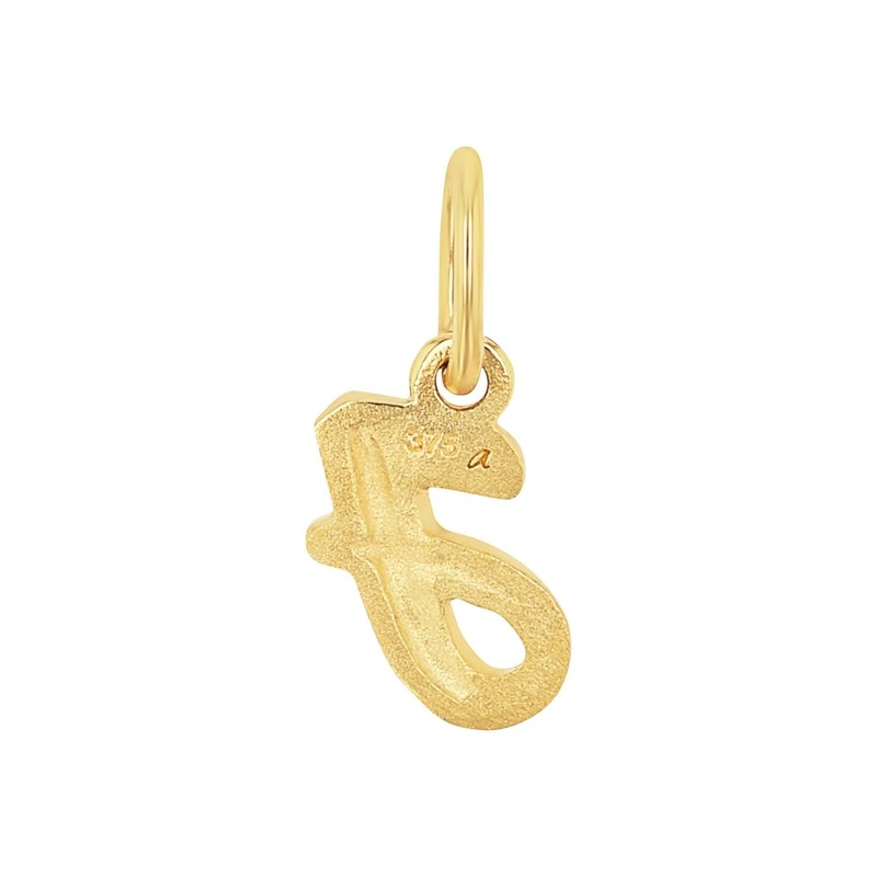 Amor Motif Pendant Unisex Women Men Gold J Comes in
