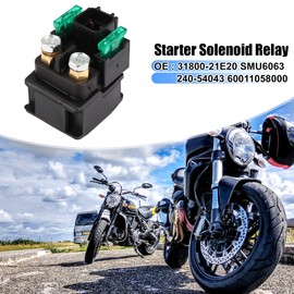 Motoforti Motorcycle Starter Solenoid Relay for Suzuki GSX600F Katana GSX750F Katana SV650 TL1000R VL1500 VL800 VZ800 31800-21E20