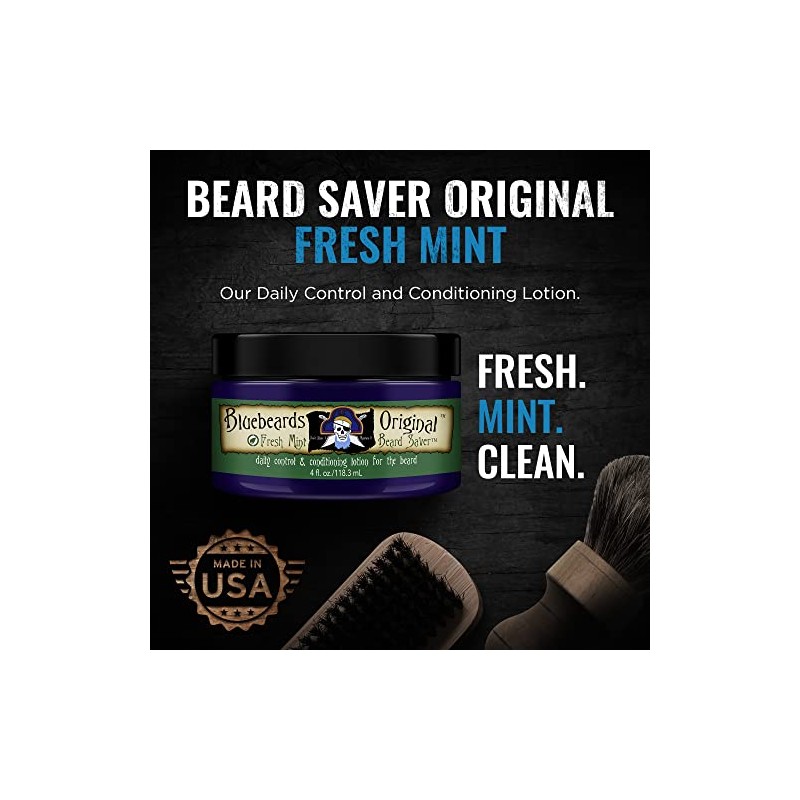 Bluebeards Fresh Mint Beard Saver 4 oz