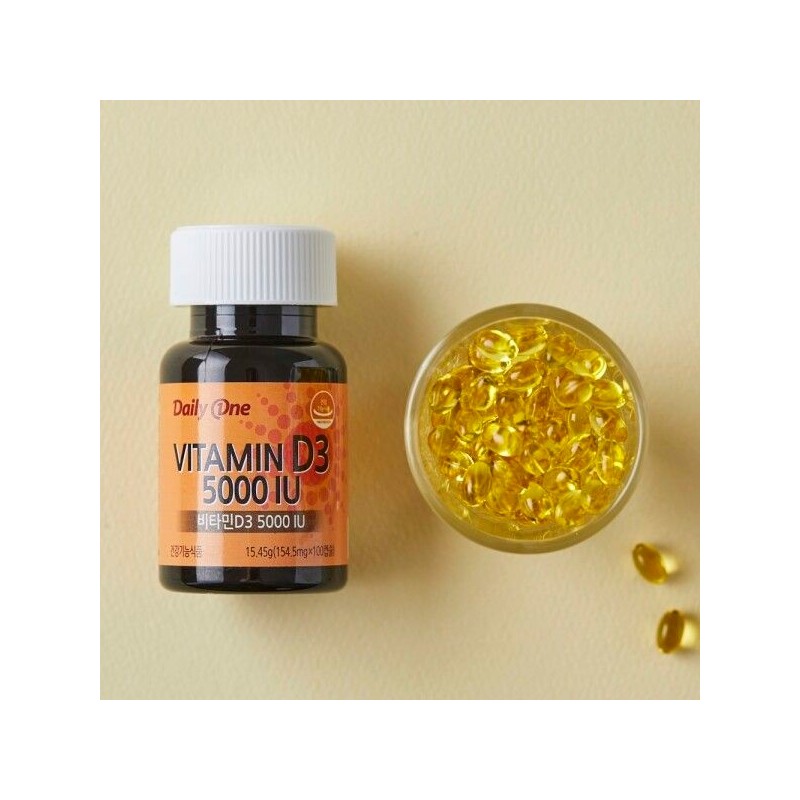 Daily One [Daily One] Vitamin D3 5000IU high content 154.5mg
