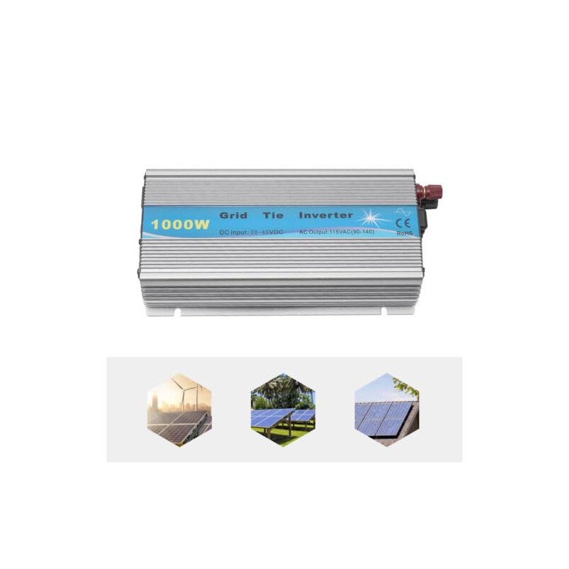 1000W Grid Tie Inverter, 20-50V DC to 90V-140V AC Output