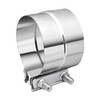 EVIL ENERGY 4'' Exhaust Clamp,Lap Joint Band Clamp Stainless Steel