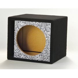 Atrend GFX Series 15SVR-Reptile Style Snake Skin Pattern Single Vented 15" Subwoofer Enclosure