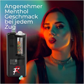 Flavouroom - Premium Applicator Set Including 100 Mix Balls I DIY Mix Capsules Filter for Unforgettable Flavour Taste I Capsule Filler I Aromatic Click Sleeves Balls I Refillable