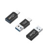 YFFSFDC Type C USB Converter Adapter [3 Pack] USB-C Male