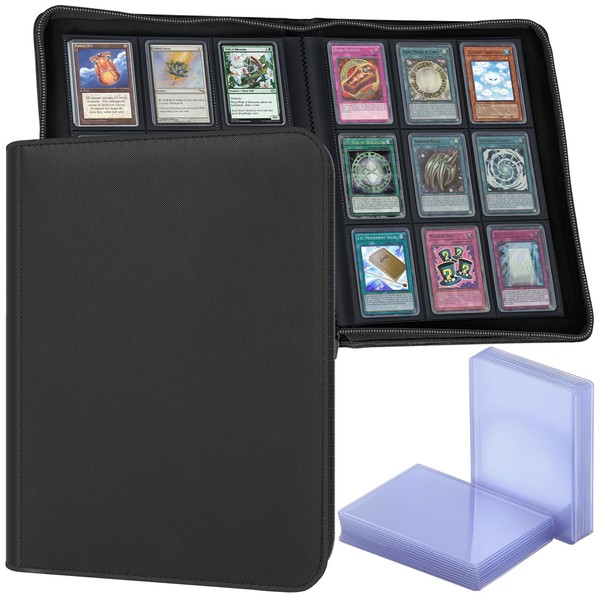 Zeatta Toploader Binder | Holds 288 Toploaders | Includes 25
