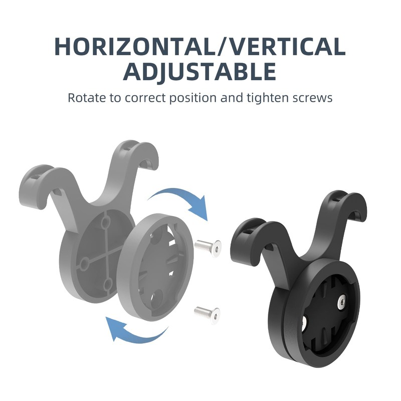 CYCLAMI S11 Out-Front Bicycle Computer Mount Compatible with Garmin Edge,