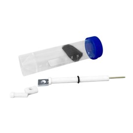 Amagogo Platinum Electrode Holder Conductive Holder Clip 0.1-3mm Clampable Thickness Electrode Clamp for Labs Electrochemistry, 10x15mm 100mm