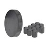 Imanes. Ferrita de gran potencia. 12 mm de diametro por