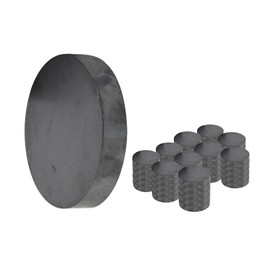 Imanes. Ferrita de gran potencia. 12 mm de diametro por 3mm de altura. PAQ 50 piezas