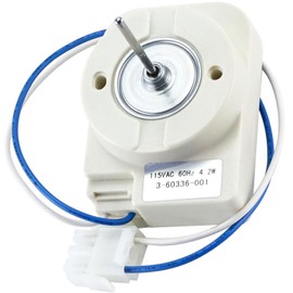 WP3-60336-001 3-60336-001 Refrigerator Evaporator Fan Motor by Fetechmate Compatible with Whirl-Pool May-tag Am-ana Fri-dge Refrigerator-Replaces AP6007509 4390914 68001613 PS11740626