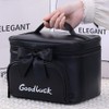 Marie House Good Luck Large Capacity Cosmetics Travel Pouch / 마리하우스 굿럭 대용량 화장품 여행용 파우치