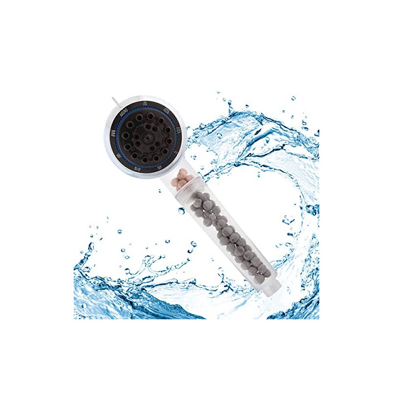 Oramics Shower Head Eco-Friendly Multi-Function with Tourmaline and Germanium