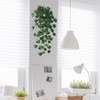 2 Sheets Green Plants Leaves Wall Decals Peel and Stick