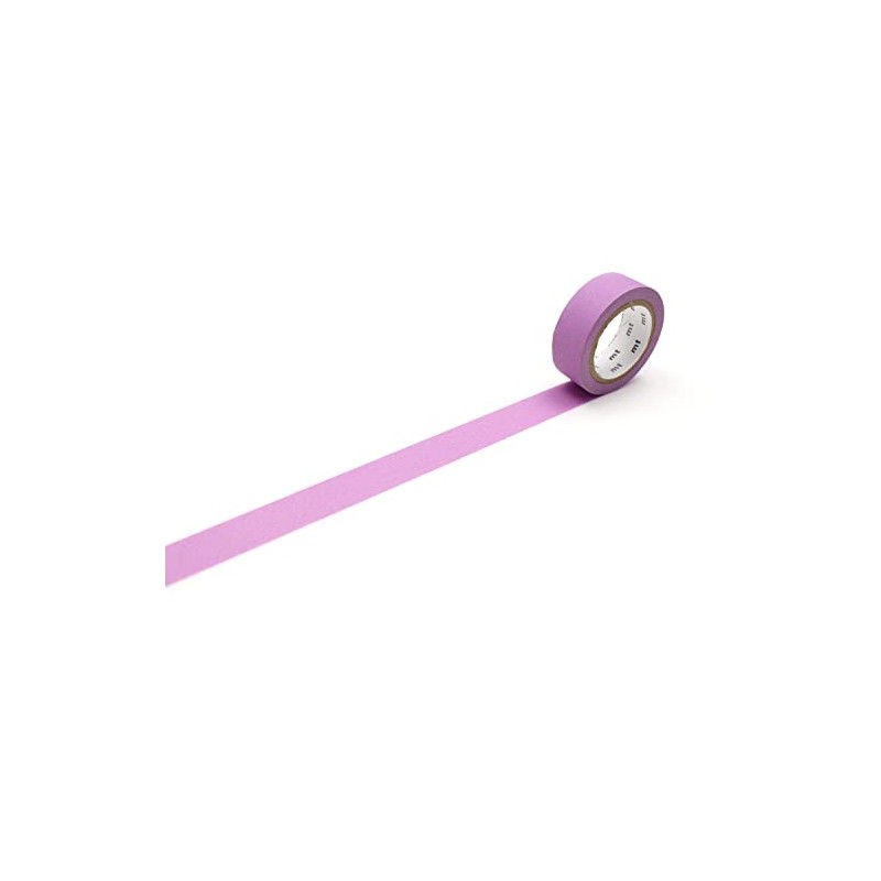 MT Washi Cinta adhesiva - Morado mate - 1 rollo
