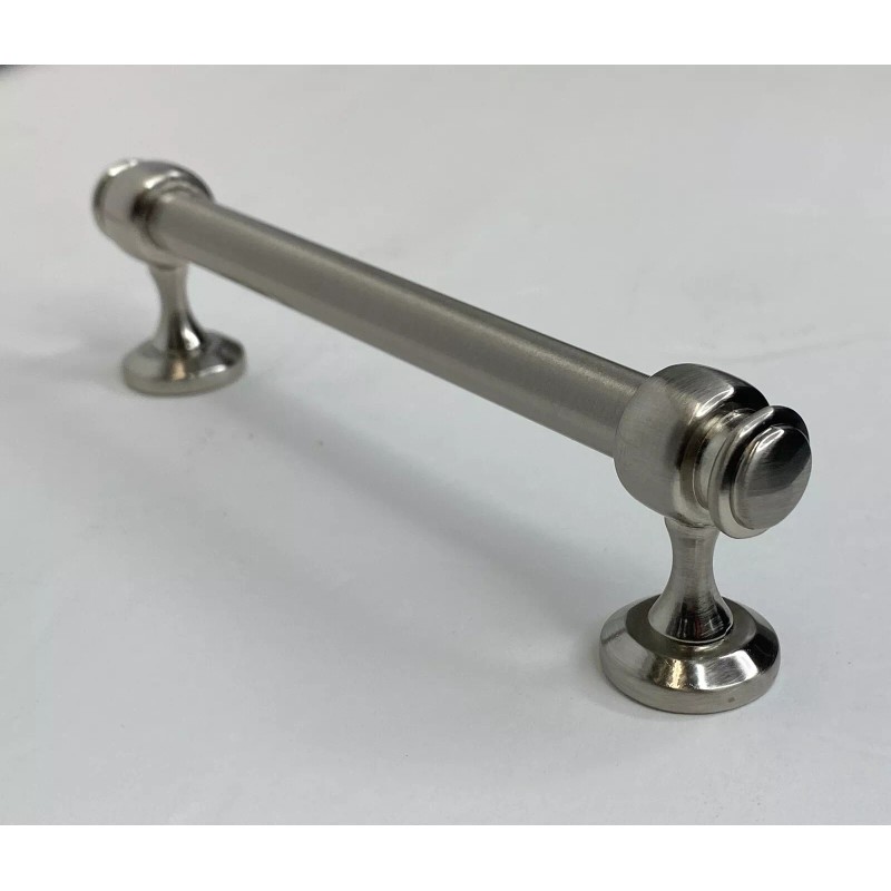 Restoration Hardware Lugarno Pull 5" Satin Nickel NEW MSRP $27