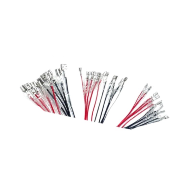 Ronyme 30 Pieces Female Spade Speaker Wire Connector with Insulating