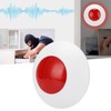 Wireless Sound Light Siren 110DB Burglary Prevention High Pitch Alarm