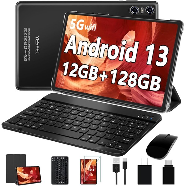 2025 Android 13 Tablet 10 inch Tablet with 12GB RAM